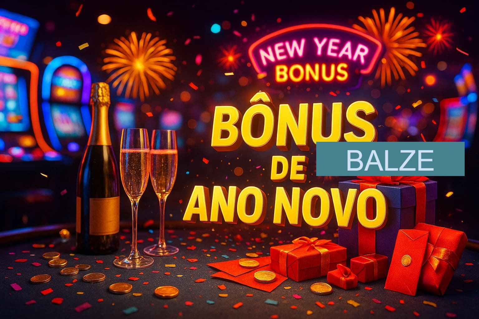 Promoções de Ano Novo no BALZE